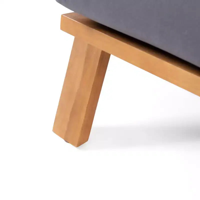 Juego de sofá de jardín Paloma de madera de acacia para 4 personas con cojines: Resistente a la intemperie - Christopher Knight Home