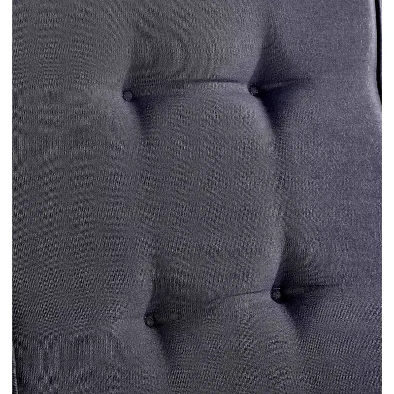 Ensemble inclinable et table d'appoint Haven 5 pièces en osier tout temps - Meubles Alaterre : Salon d'extérieur avec poufs
