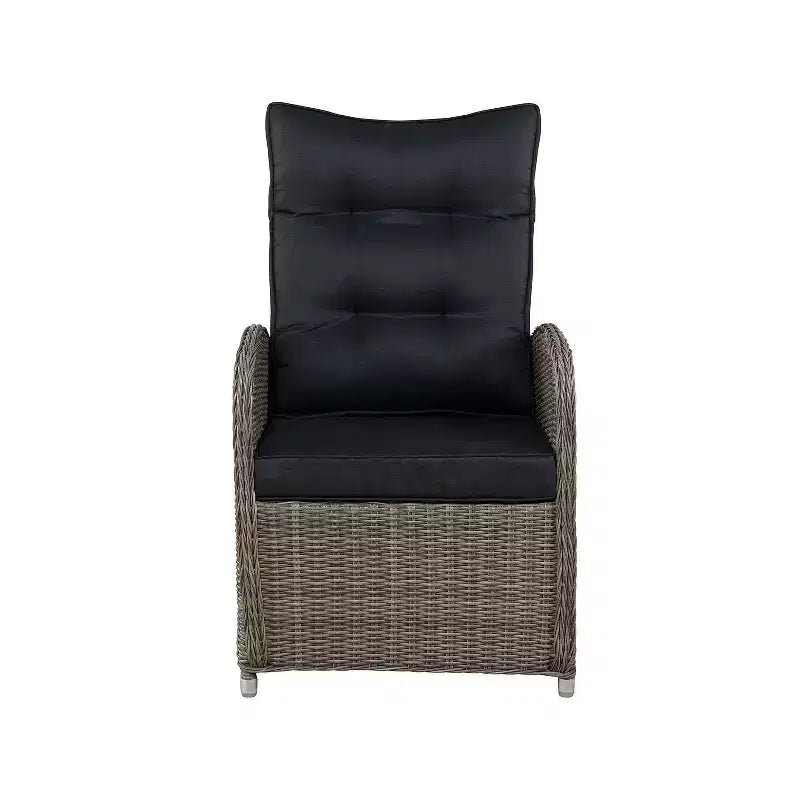 Monaco 4pc Set: Reclining Chairs & Ottomans, Water-Resistant - Alaterre Furniture