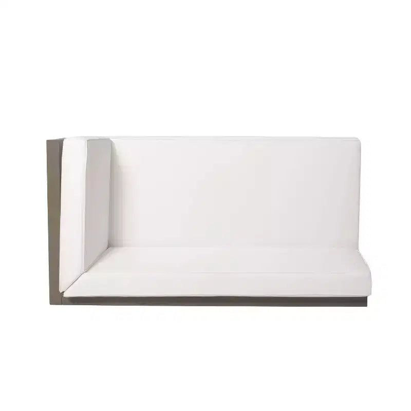 Ensemble causeuse à bras droit et table basse 2 pièces Brava en bois d'acacia avec coussins amovibles - Christopher Knight Home