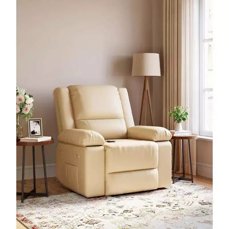 Power Lift Recliner Chair - Heat and Massage, Adjustable Back and Legs, Designed for The Elderly and People with Mobility Impaired