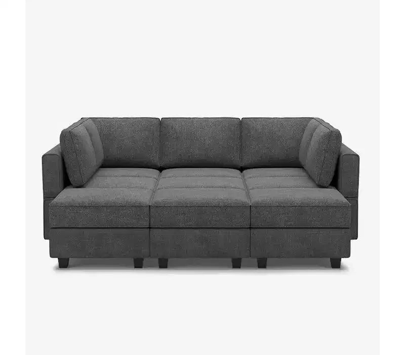 Belffin Modular Terry Sleeper Sofa with Storage Seat (9 Seats + 7 Sides)