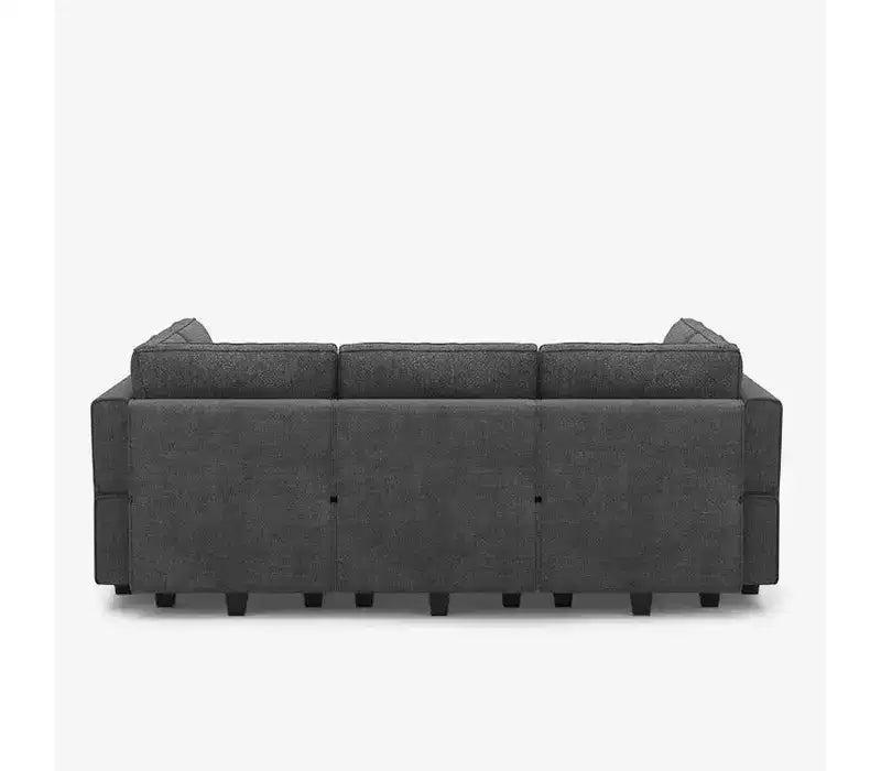 Belffin Modular Terry Sleeper Sofa with Storage Seat (9 Seats + 7 Sides)