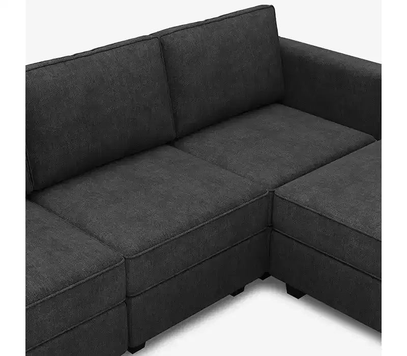 Belffin Modular Terry Sleeper Sofa with Storage Seat (9 Seats + 7 Sides)