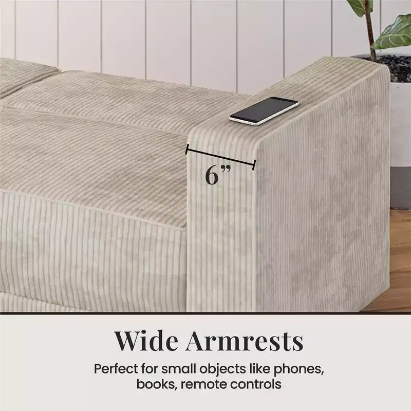 RealRooms Allie Sofa Bed Futon