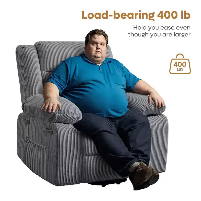 Bestier Massage Recliners for Elderly, Power Lift Recliner Chair with Heat and Vibration for Living Room