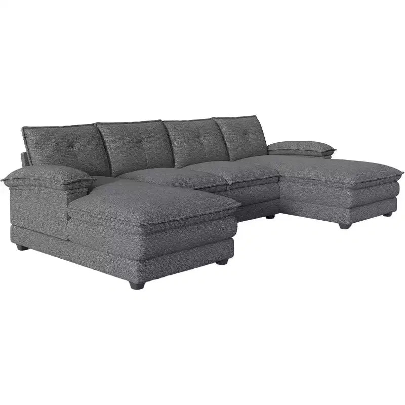 Sofá AMERLIFE con cojines de asiento de doble capa
