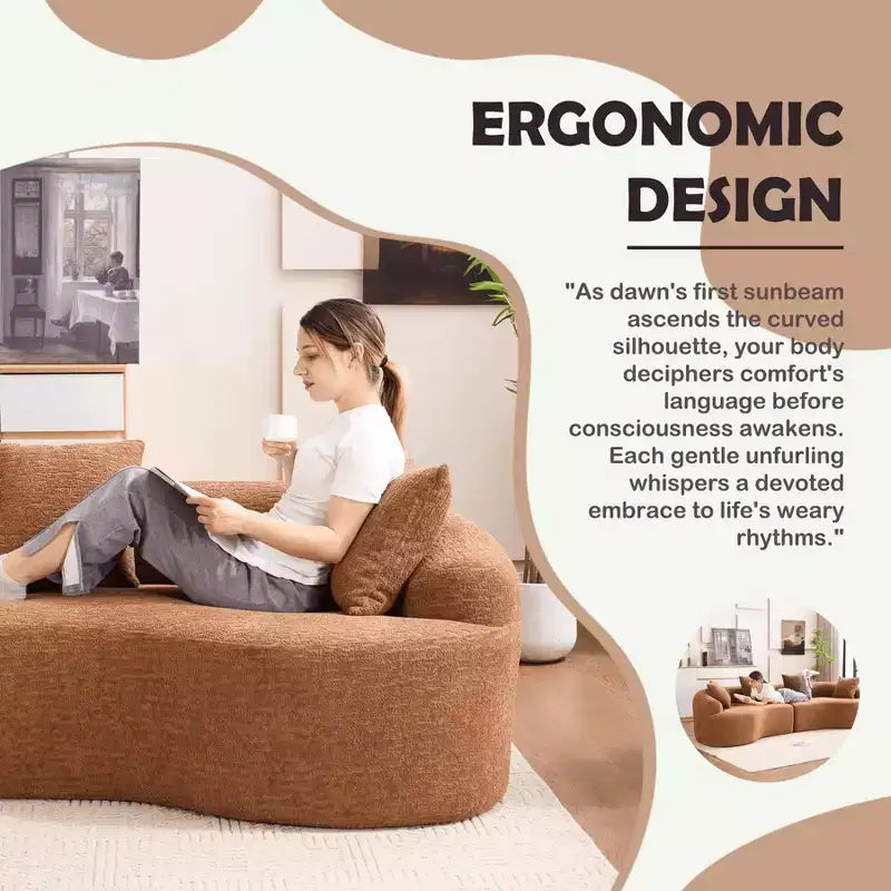 Whisen 110 Modular Sectional Sofa with Full Compression