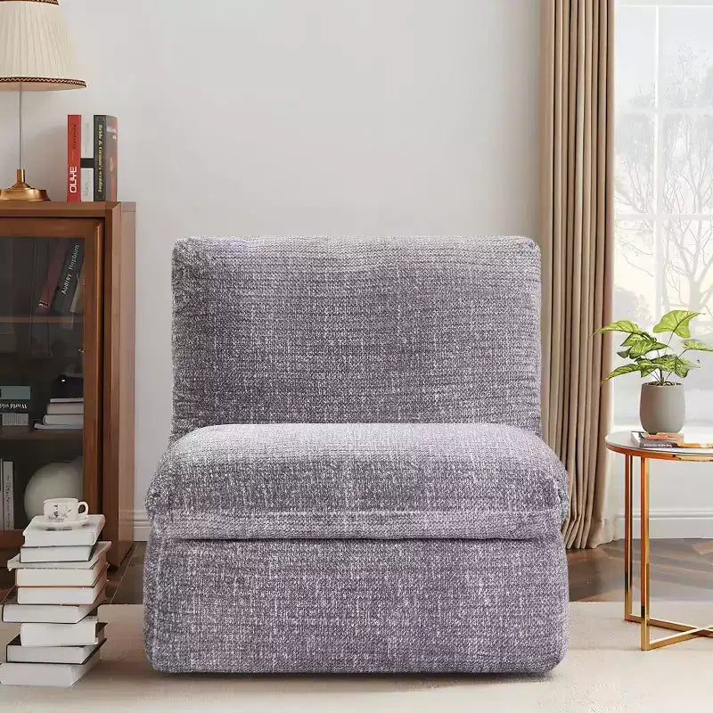 Whisen Corduroy Floor Compression Sofa & Sofa Chair, Ultimate Comfort for Lounging & Gaming
