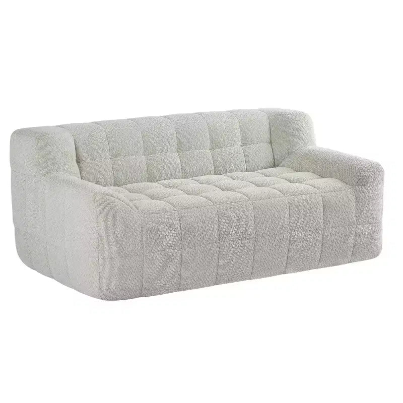 Whisen Lychee Velvet Floor Compression Sofa & Sofa Chair
