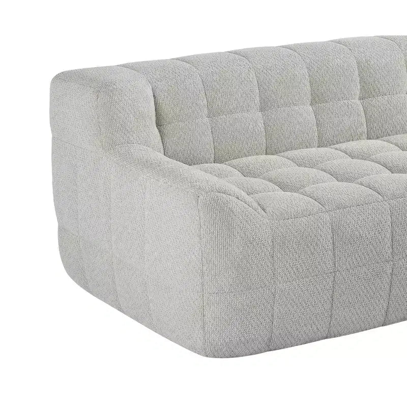 Whisen Lychee Velvet Floor Compression Sofa & Sofa Chair