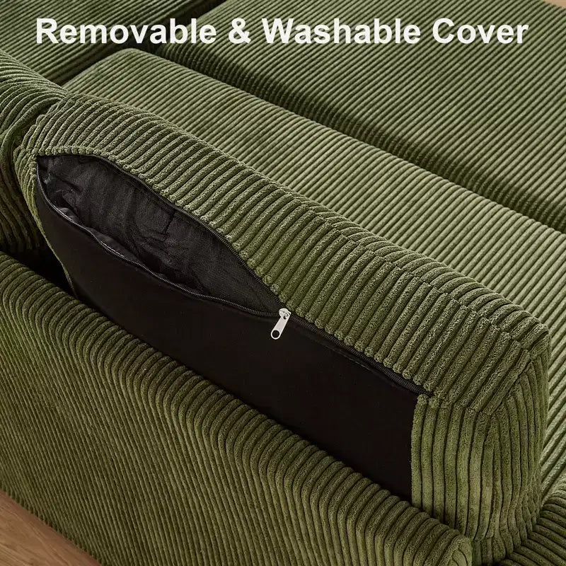 Dyonery L-Shaped Couch Sectional Sleeper Sofa with Reclining Backrest 81 Sleeper Sofa with Pull Out Bed,Reversible Storage Sofa,Tool-Free Assembly