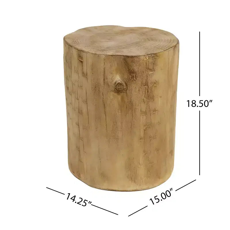 Christopher Knight Home Hayate Boho Silla de club de patio de madera de acacia y cuerda tejida con mesa auxiliar de hormigón ligero