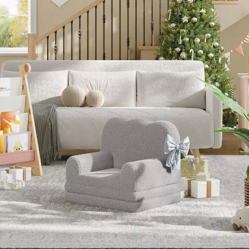 COZONY 2-in-1 Convertible Couch, Large Toddler Sofa/Lounger