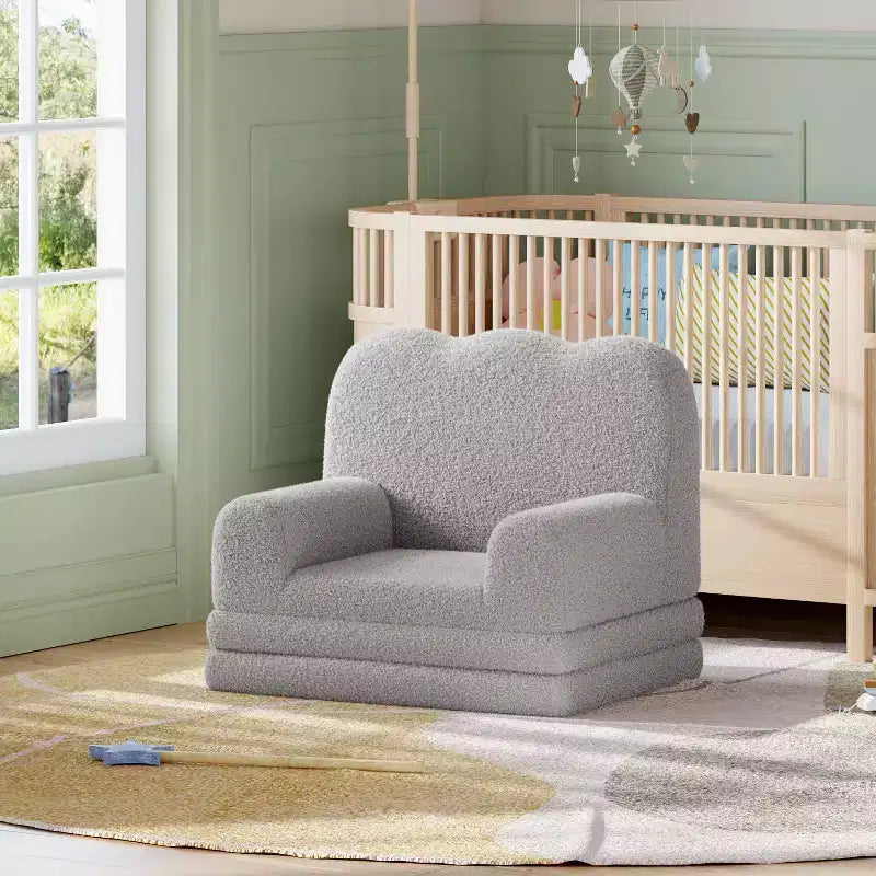 COZONY 2-in-1 Convertible Couch, Large Toddler Sofa/Lounger