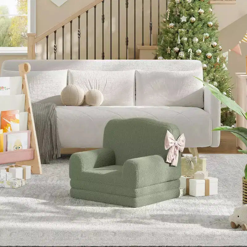 COZONY 2-in-1 Convertible Couch, Large Toddler Sofa/Lounger
