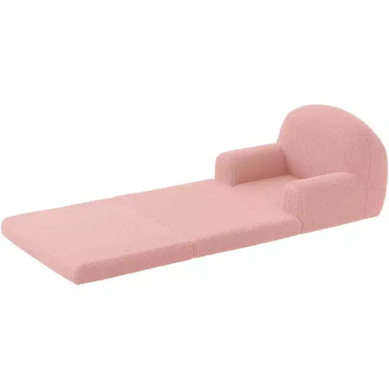 COZONY 2-in-1 Couch, Foldable Toddler Sofa to Lounger, Foam Chair