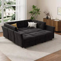 GustoWave 9-Seat Modular Sectional Sofa, Deep Seat Cloud Couch with Reversible Chaise, Chenille L Shaped Couch with Storage