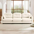 Cloud Modular 3-Seat Chenille Sectional  Tufted High-Density Foam, Ergonomic Arms, Solid-Wood Basfor Bedroom/Living Room