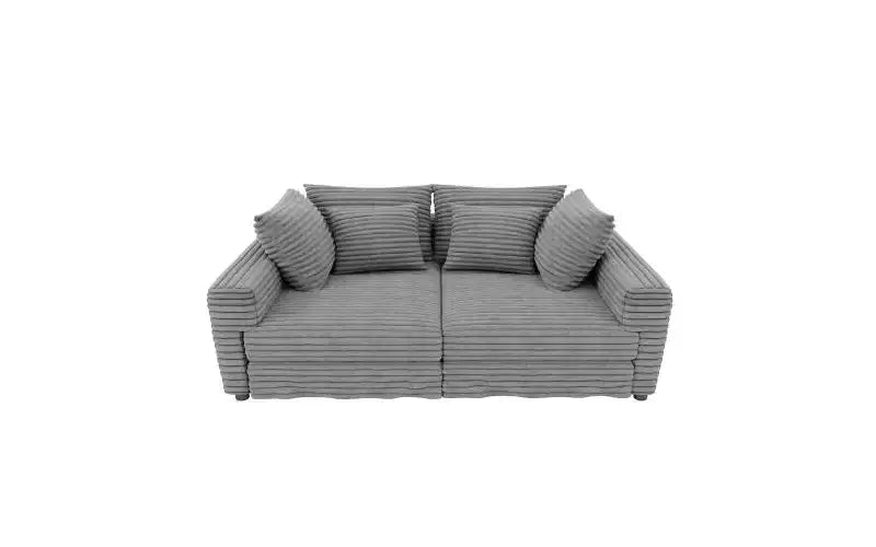 EHMKNP 102.4  Plush Corduroy 4-Seat Sofa,with Soft Pillows,Convertible Deep Seat Sofa Lounge Chair for Living Room Bedroom,Apartment,Office
