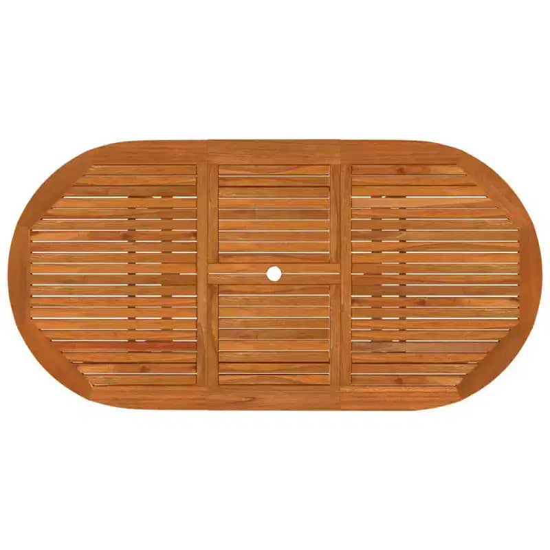vidaXL Ensemble de salle à manger d'extérieur table et chaises extensibles en bois d'eucalyptus massif