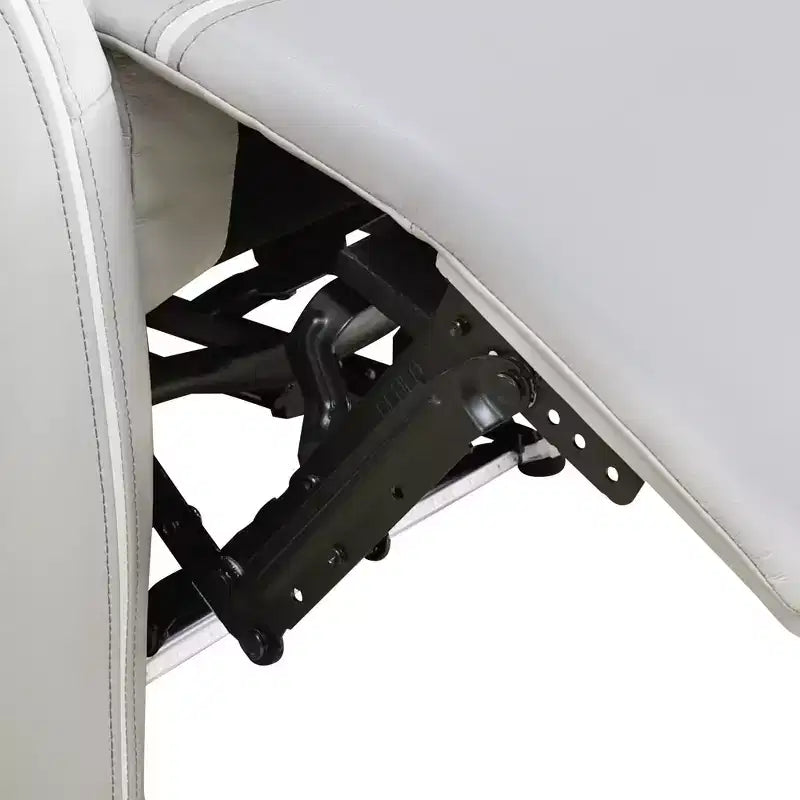 MAYEERTY Power Recliner Chair, Electric Reclining Chair with USB Charging, Adjustable Backrest for Living Room, Light Grey