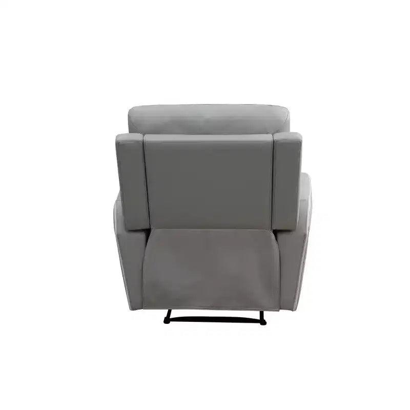 MAYEERTY Power Recliner Chair, Electric Reclining Chair with USB Charging, Adjustable Backrest for Living Room, Light Grey
