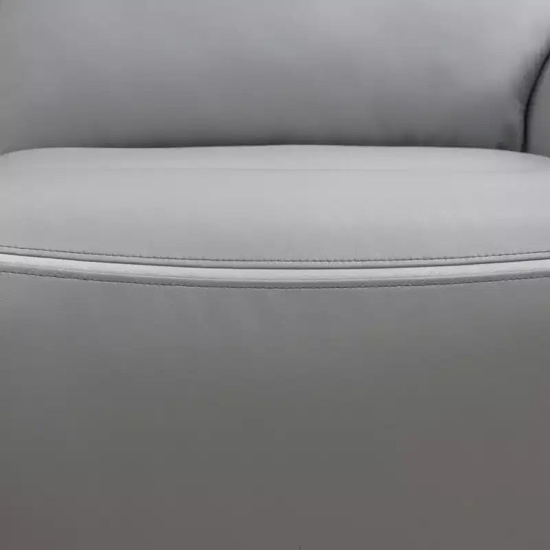 MAYEERTY Power Recliner Chair, Electric Reclining Chair with USB Charging, Adjustable Backrest for Living Room, Light Grey