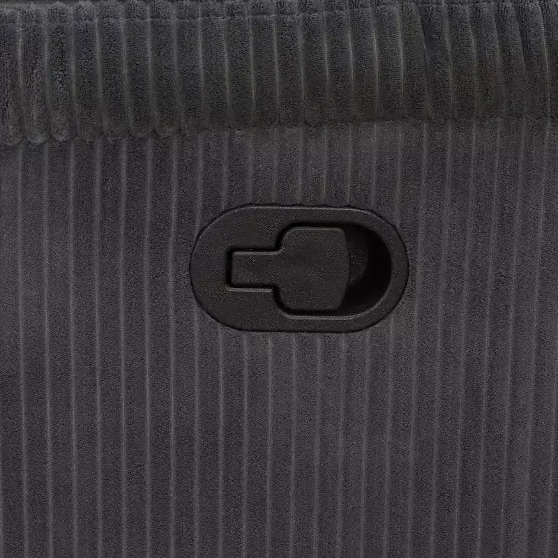 MAYEERTY Power Recliner Chair, Manual Fabric Reclining Chair with Adjustable Backrest for Living Room, Dark Grey