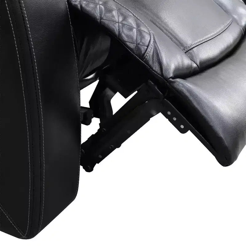MAYEERTY Power Recliner Chair, Electric Breathable Leather Reclining Chair with USB Charging, Adjustable Backrest for Living Room, Black