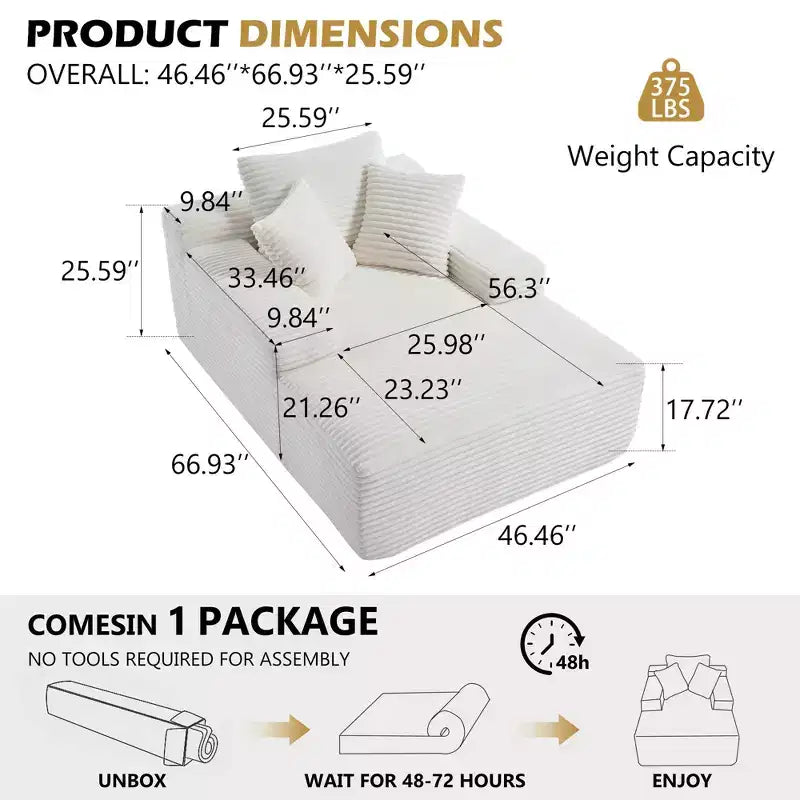 Okak Modern Oversized Velvet Floor Sofa Futon Couch with Soft Pillows,Comfy Lounge Sleeper Sofa for Living Room,Apartment