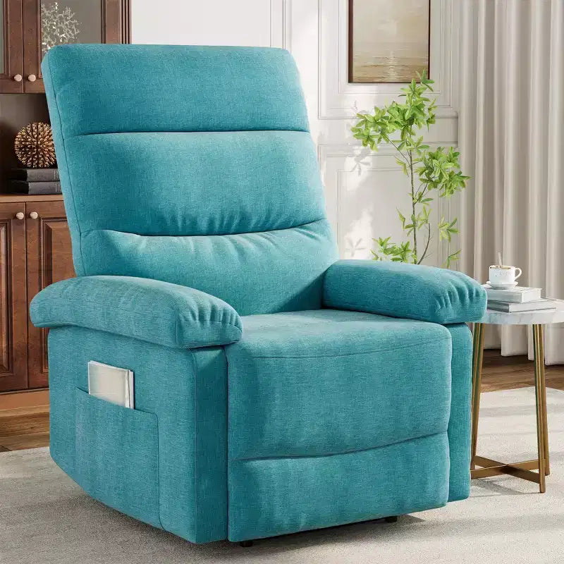 Manual Recliner Chair for Adults, Adjustable Reclining Chair with Back Support, Ergonomic, for Living Room