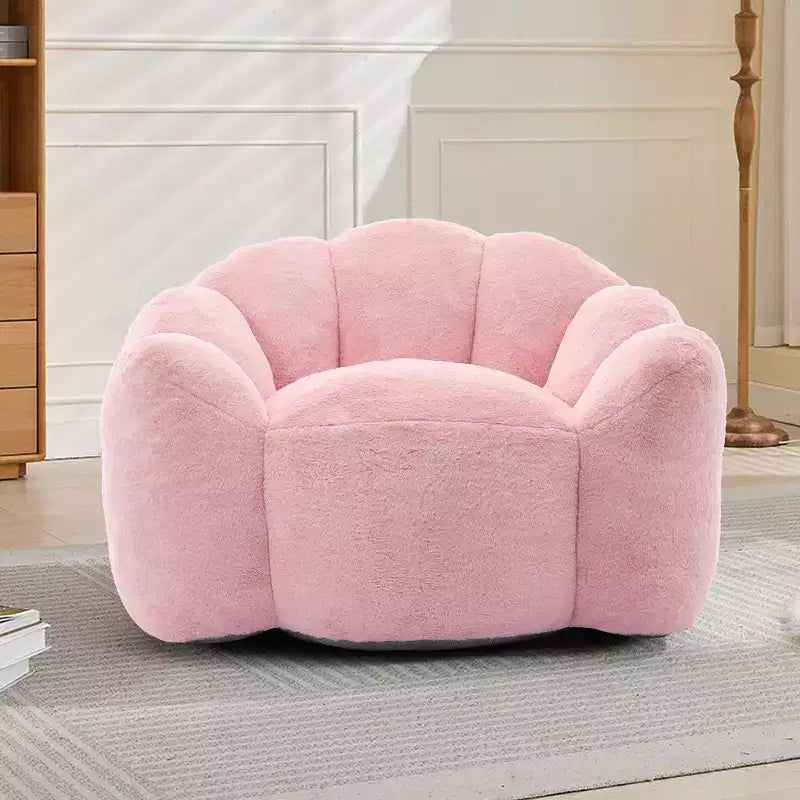 Okak Modern Relax Oversized Plush Cloud Bean Bag Sofa Chair with Armrest,Deep Seat Single Sofa for Living Room,Apartment,Guestroom