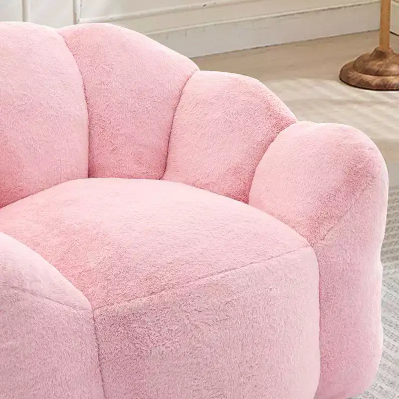 Okak Modern Relax Oversized Plush Cloud Bean Bag Sofa Chair with Armrest,Deep Seat Single Sofa for Living Room,Apartment,Guestroom