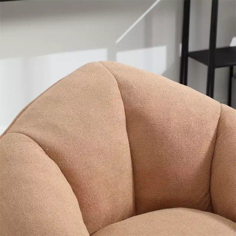 Bean Bag Chair, High-Density Foam Filling Bean Bag Sofa Chairs with Foot Stool, Modern Accent Chair with Ottoman