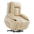 PU Leather Power Lift Recliner Chair, Adjustable Recliner, Ergonomic Single Sofa, for Living Room