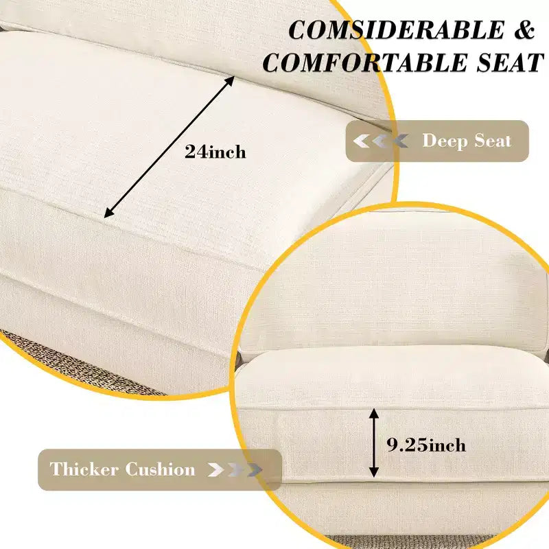 Dyonery 160 U-Shaped Modular Sectional Sofa,Oversized Cloud Couch with Movable Ottoman,6-Seat Chenille Deep Seat Sofa with Pillow,Sectional Couches