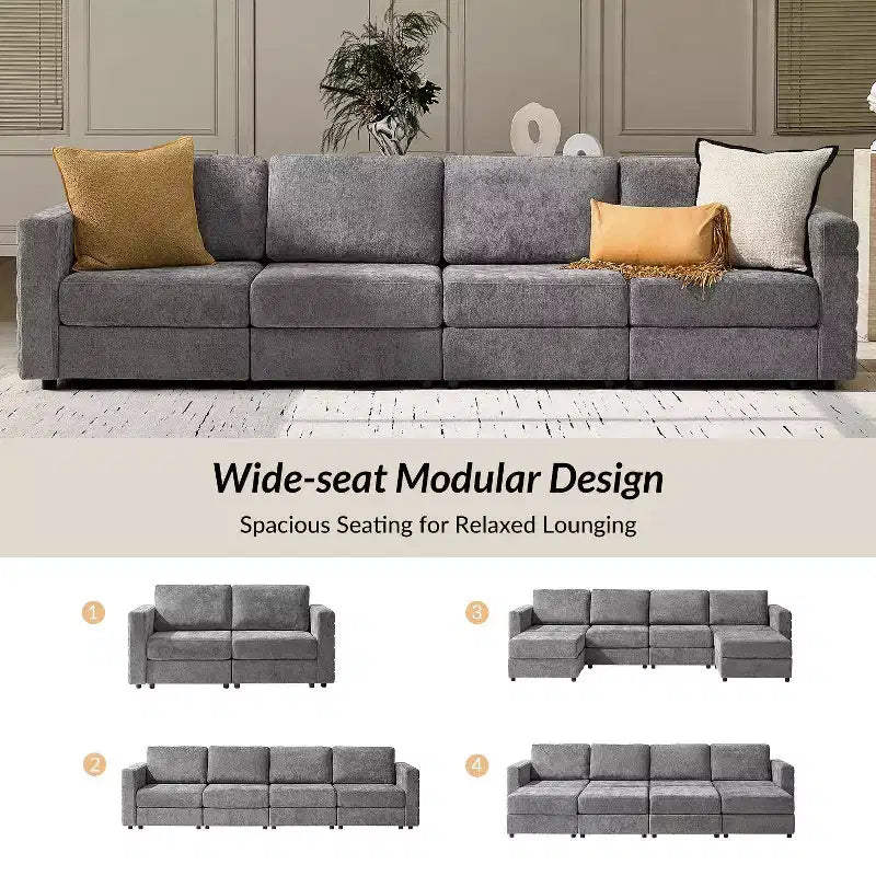 Matilde Modern Storage Sectional Sofa|ARTFUL LIVING DESIGN