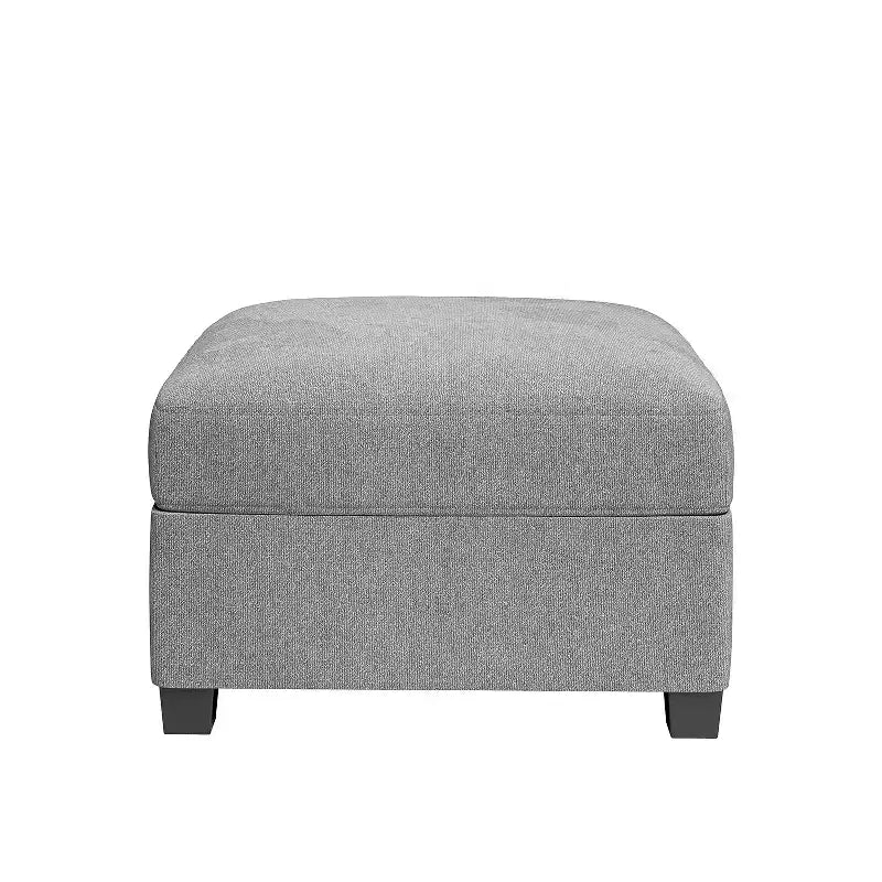 Soft Cover Beveled Edge Combination SofaConvertible Sectional Sofa Couch,