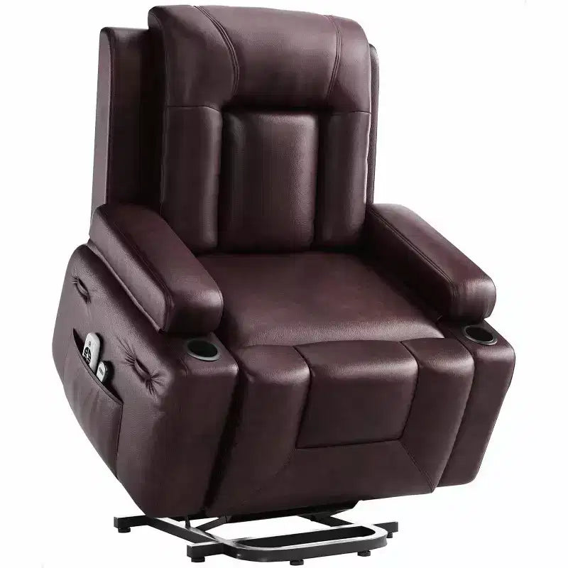 Oversized Power Lift Recliner Chair, Home Theater Seating with Lumbar Support, Adjustable Back and Legs, Elderly Power Recliner Chair for Living Room