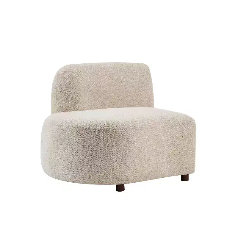 Christopher Knight Home Varo 100.75 Modern 3-Seater Wooden Boucle Upholstered Curved Sofa