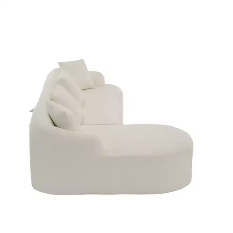 L-Shaped Modular Sectional Sofa with Chaise, Modular Chenille Sofa Couch, Modern Sectional Sofa for Living Room & Bedroom-Panipeachy