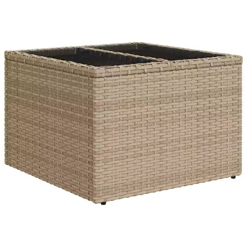 vidaXL 8 Piece Patio Sofa Set with Cushions Gray Poly Rattan