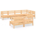 vidaXL Garden Lounge Set Solid Pine Standard Modular