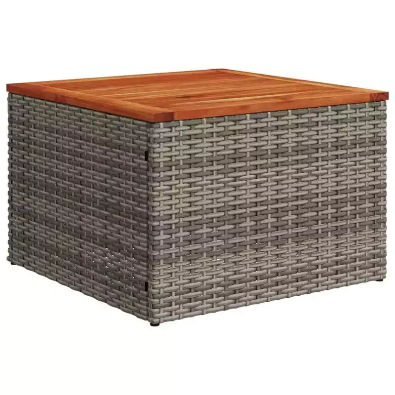 vidaXL Patio Sofa Set Black,Brown,Blue
