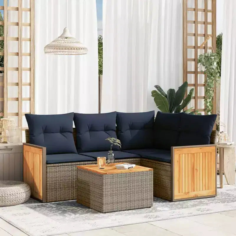 vidaXL Patio Sofa Set