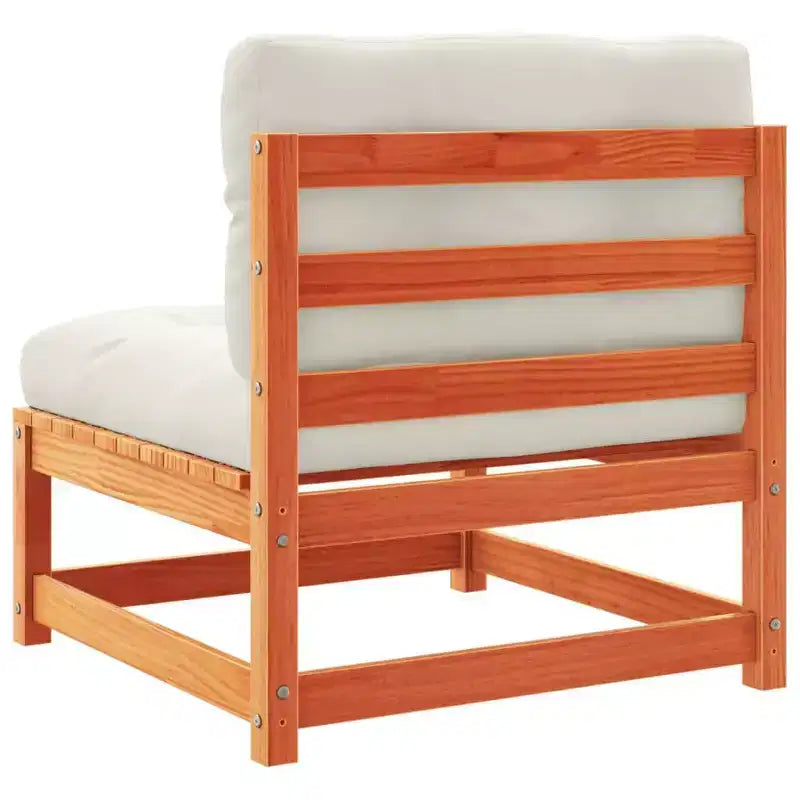 vidaXL 9 Piece Patio Sofa Set Solid Wood Pine