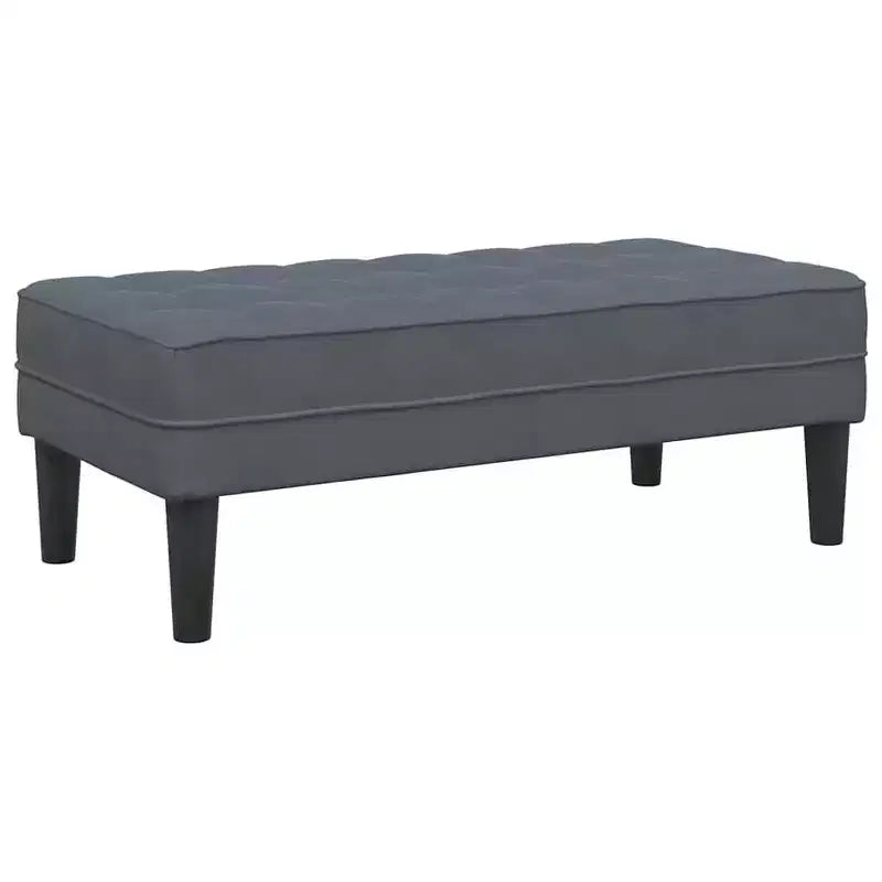 vidaXL Juego de sofás 2 piezas Gris claro 173 x 131 x 67 cm Terciopelo