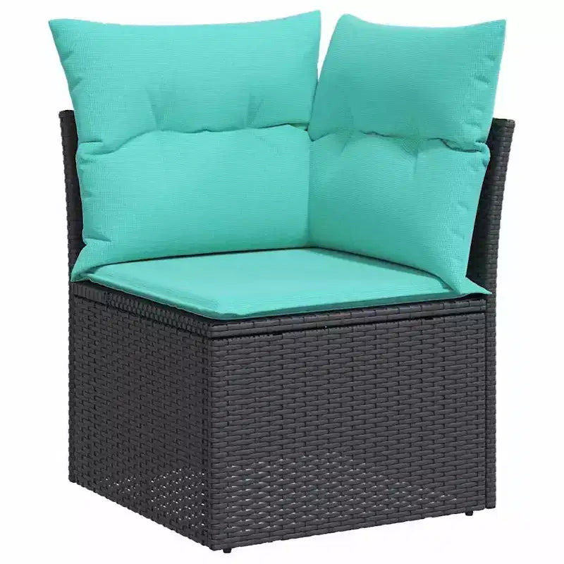 vidaXL Ensemble de canapés de jardin 8 pcs Résine tressée
