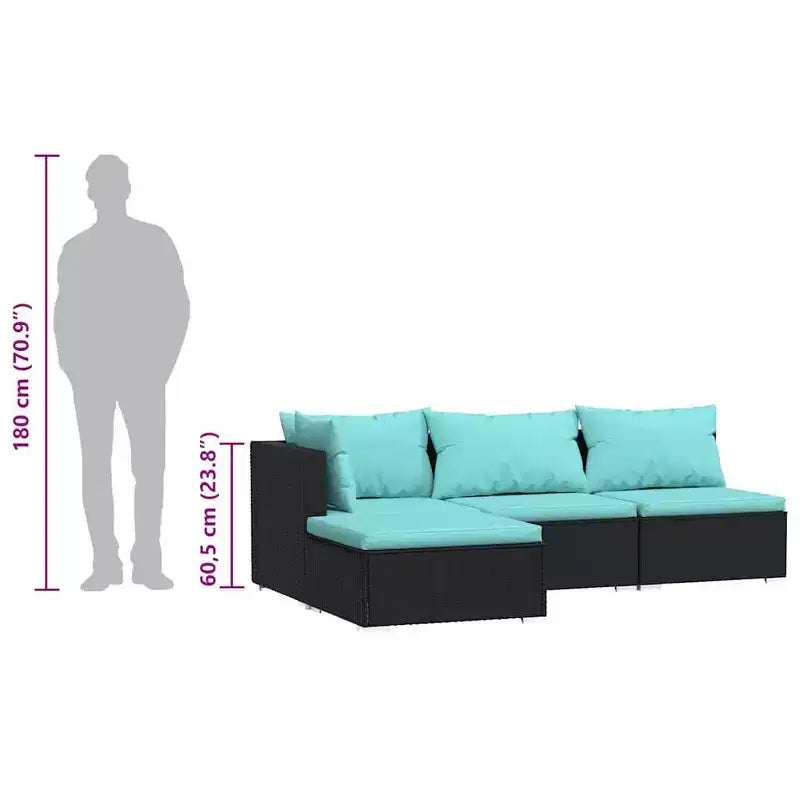 vidaXL Garden Lounge Set